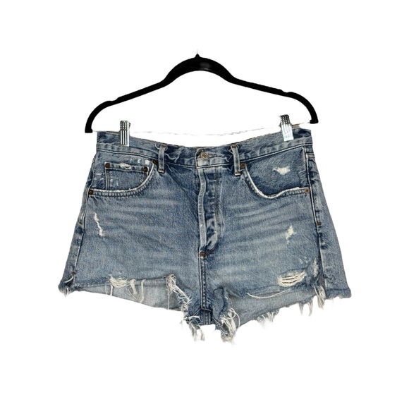 AGOLDE Jaden Short in Surreal - Picture 2 of 8